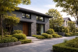 ベルバーン外壁を採用するか比較検討するときの判断をイメージする住宅外観