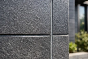 ベルバーン外壁本体と目地部分の違いをイメージしやすい外壁写真