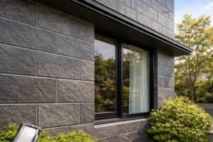 ベルバーン外壁の点検やメンテナンスをイメージしやすい住宅外観