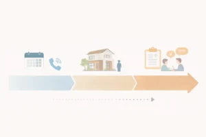 接触の深さによって紹介ルート確認の難易度が変わるイメージ図