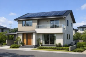 積水ハウスノイエのZEH基準をイメージした住宅外観