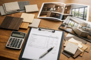 住宅オプションによる費用アップを検討しているイメージ