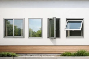 引き違い窓やFIX窓など積水ハウスで比較したい窓種類のイメージ