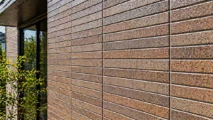 積水ハウスのベルバーン陶版外壁の質感