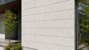 ダインコンクリートの外壁パネル（タフクリア採用）