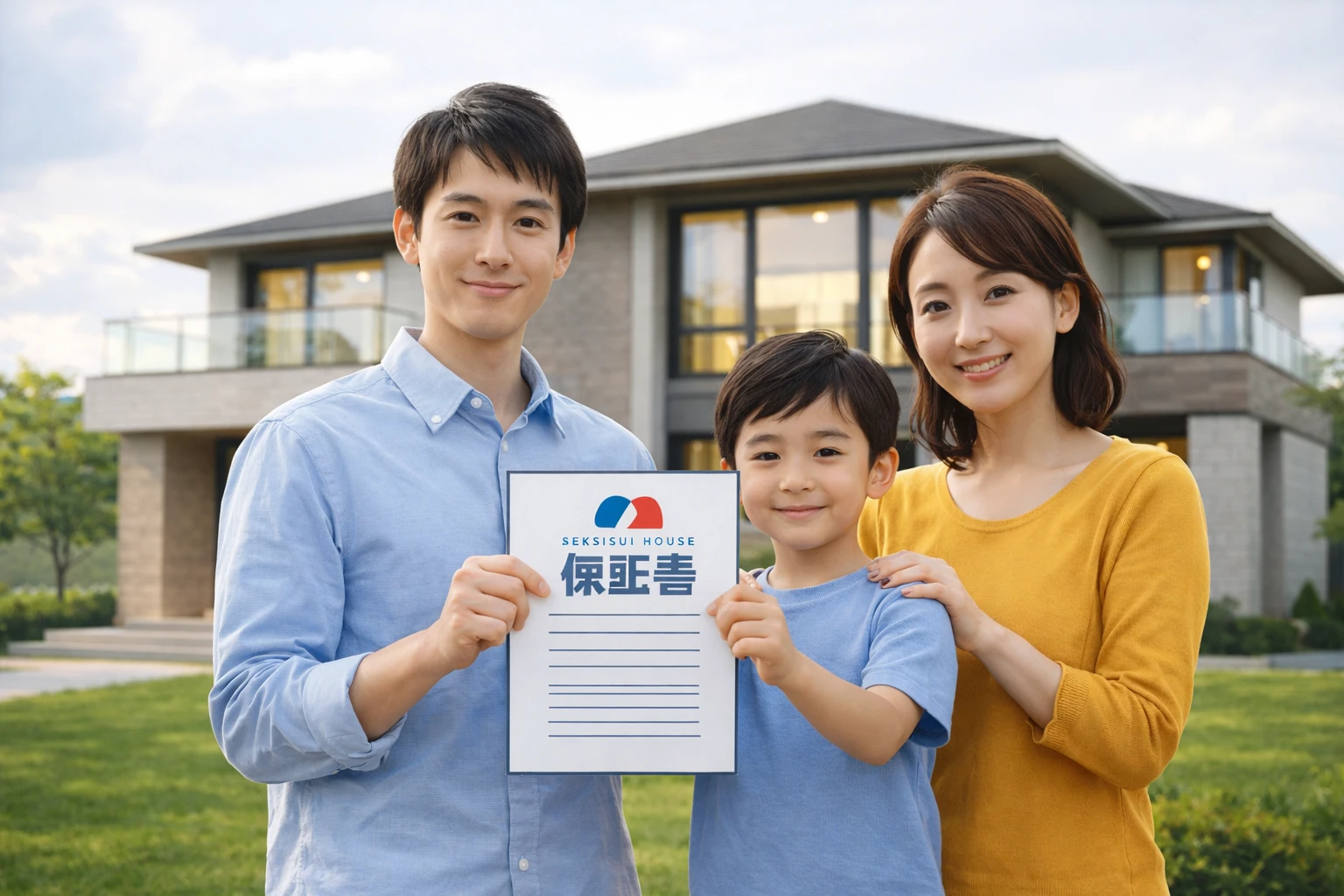 積水ハウスの保証期間と永年保証制度を表すイメージ