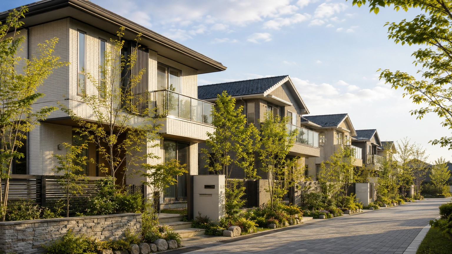 積水ハウスの建売・分譲住宅をイメージする写真