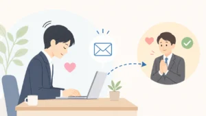 角の立たない断り方のイメージ図
