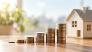 申込金から契約金まで段階的に増える費用のイメージ
